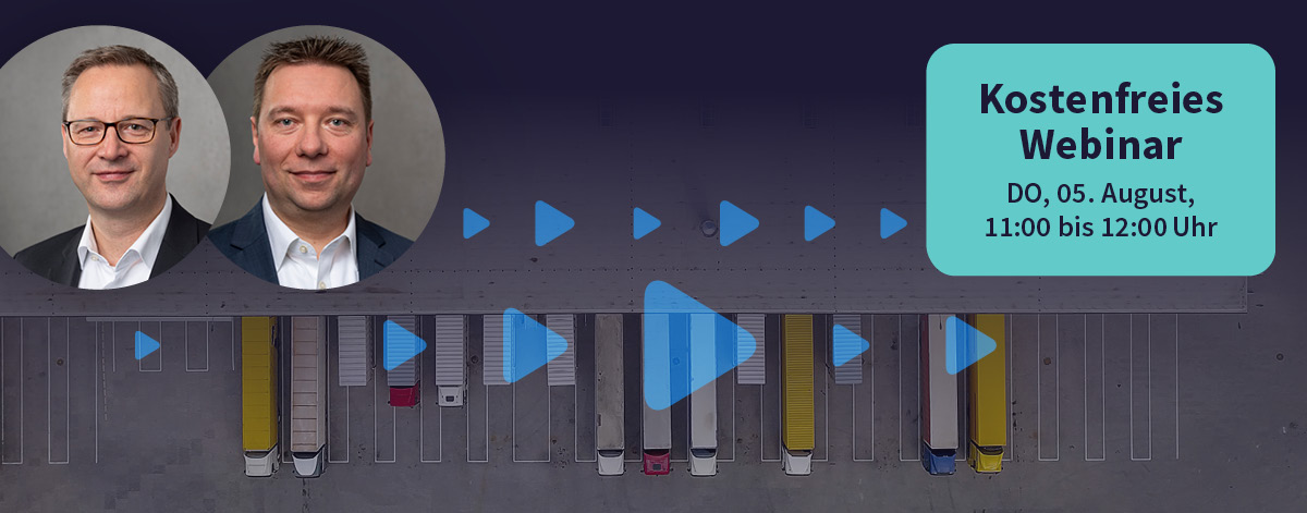 Kostenfreies Webinar zu SAP TM mit Olaf Bacher und Thorsten Frieske