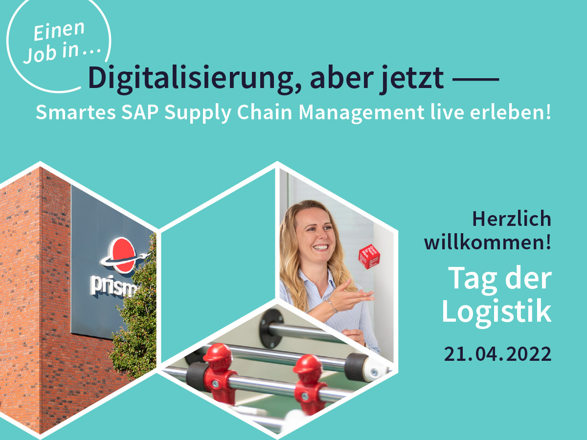 Unser Event zum Tag der Logistik: Digitalisierung, aber jetzt – Smartes SAP Supply Chain Management live erleben!