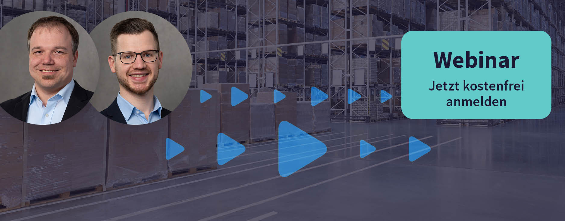 Fotos von Robert Halm und Ralf Rath in Zusammenhang mit dem Webinar